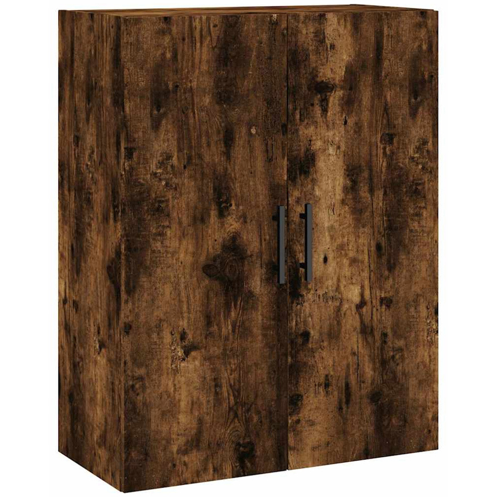 vidaXL 3 Door 3 Drawer 5 Shelf Smoked Oak Highboard Image 5