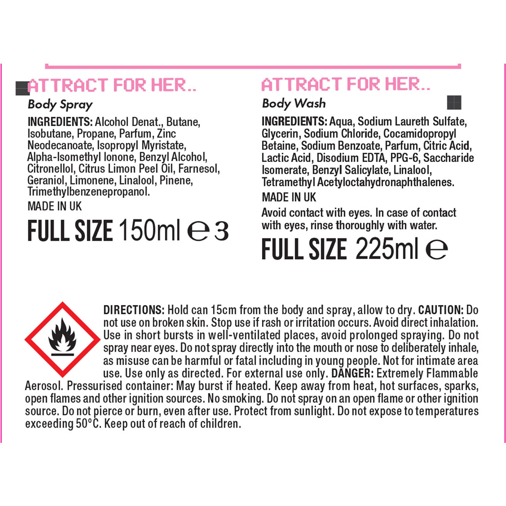 Lynx Duo Attract For Her Feel Good Gift Set Image 3