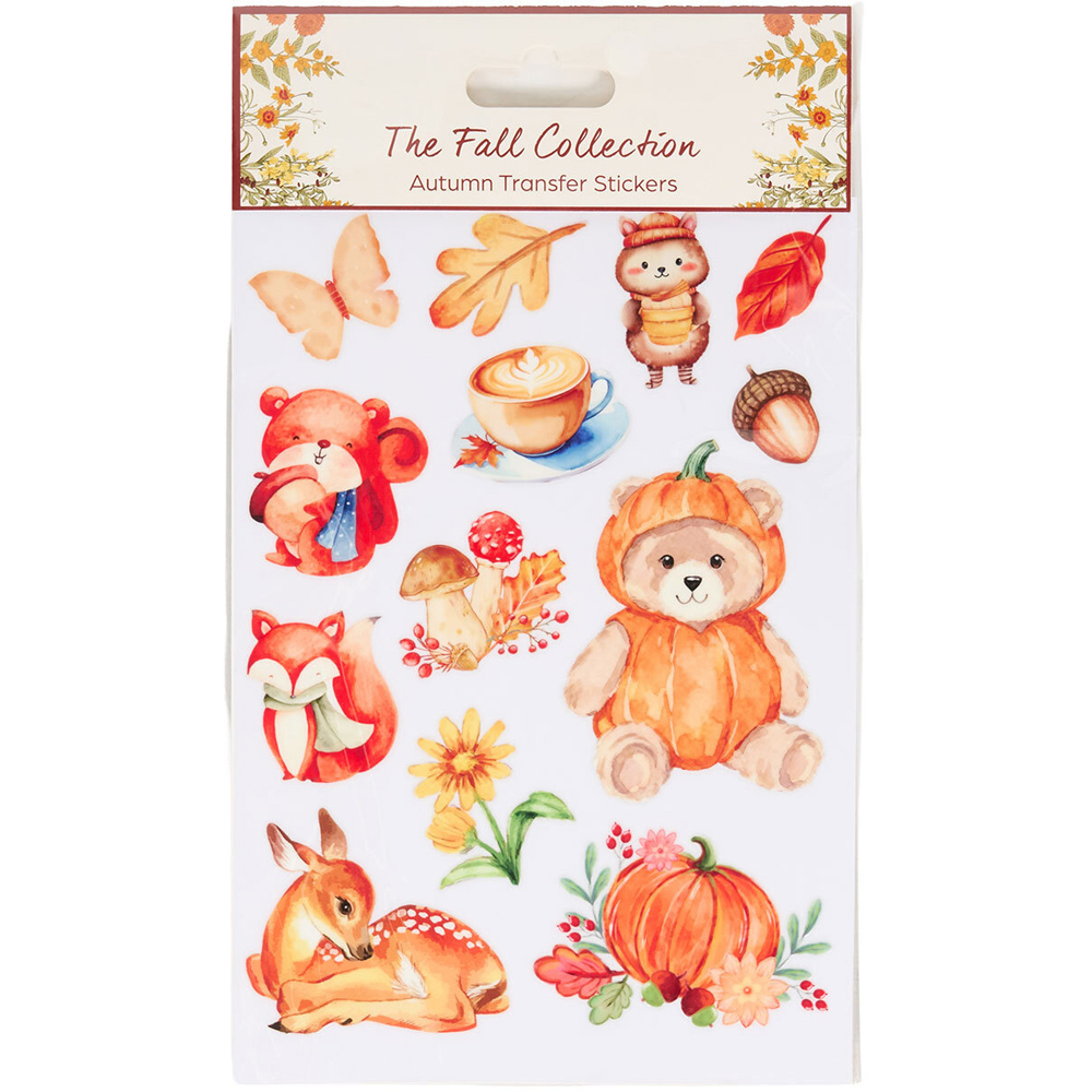 Autumn Transfer Stickers Image 2