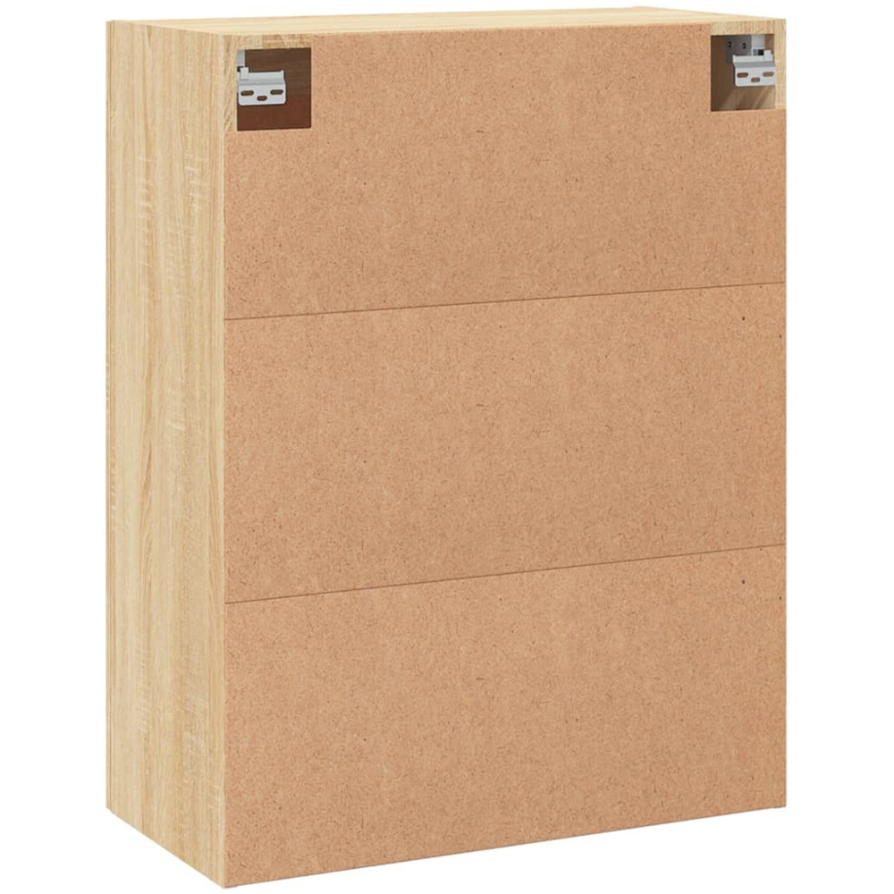 vidaXL 2 Door Brown Sonoma Oak Wall Mounted Cabinet 2 Pack Image 8