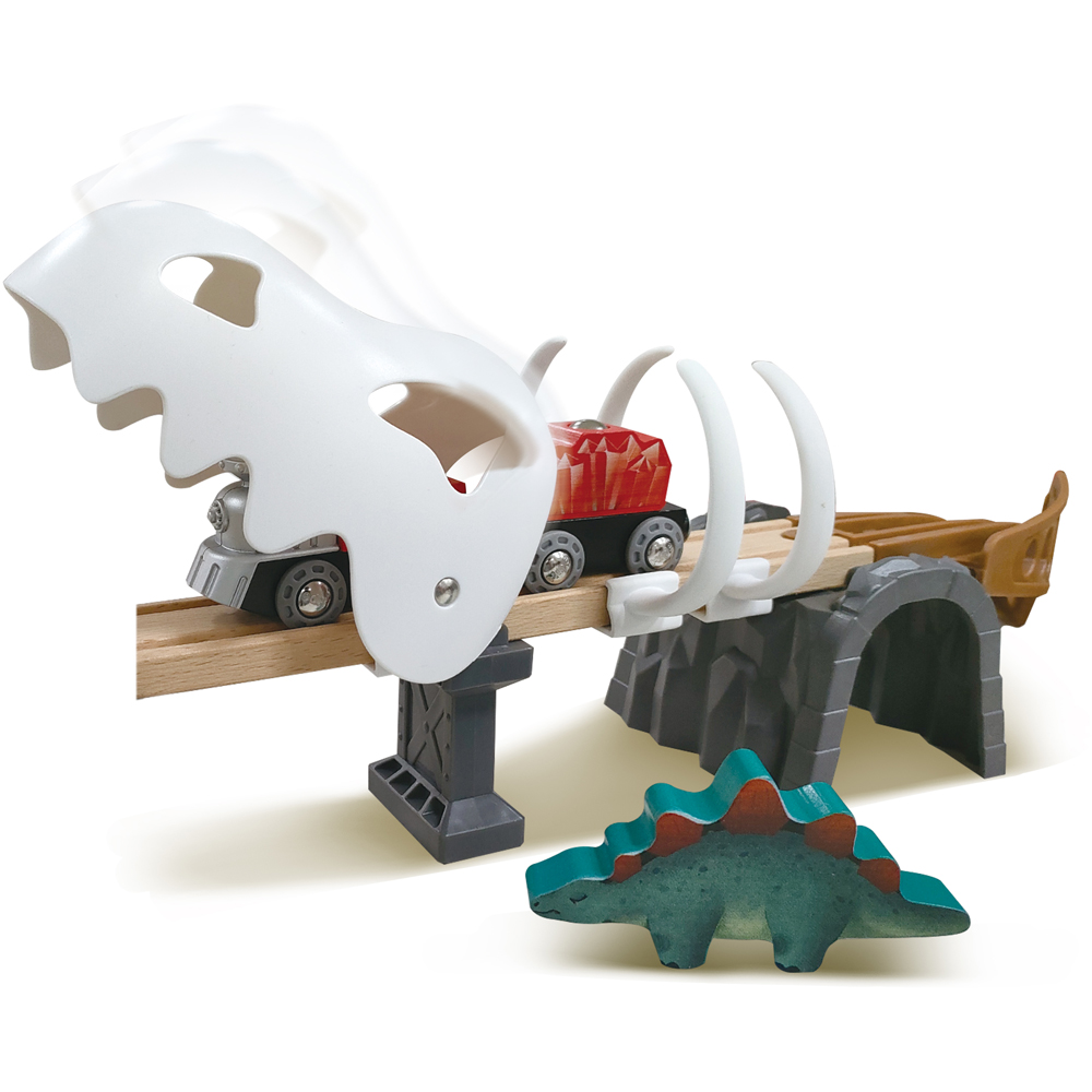 Hape Dino Railway Adventure Play Set Image 2