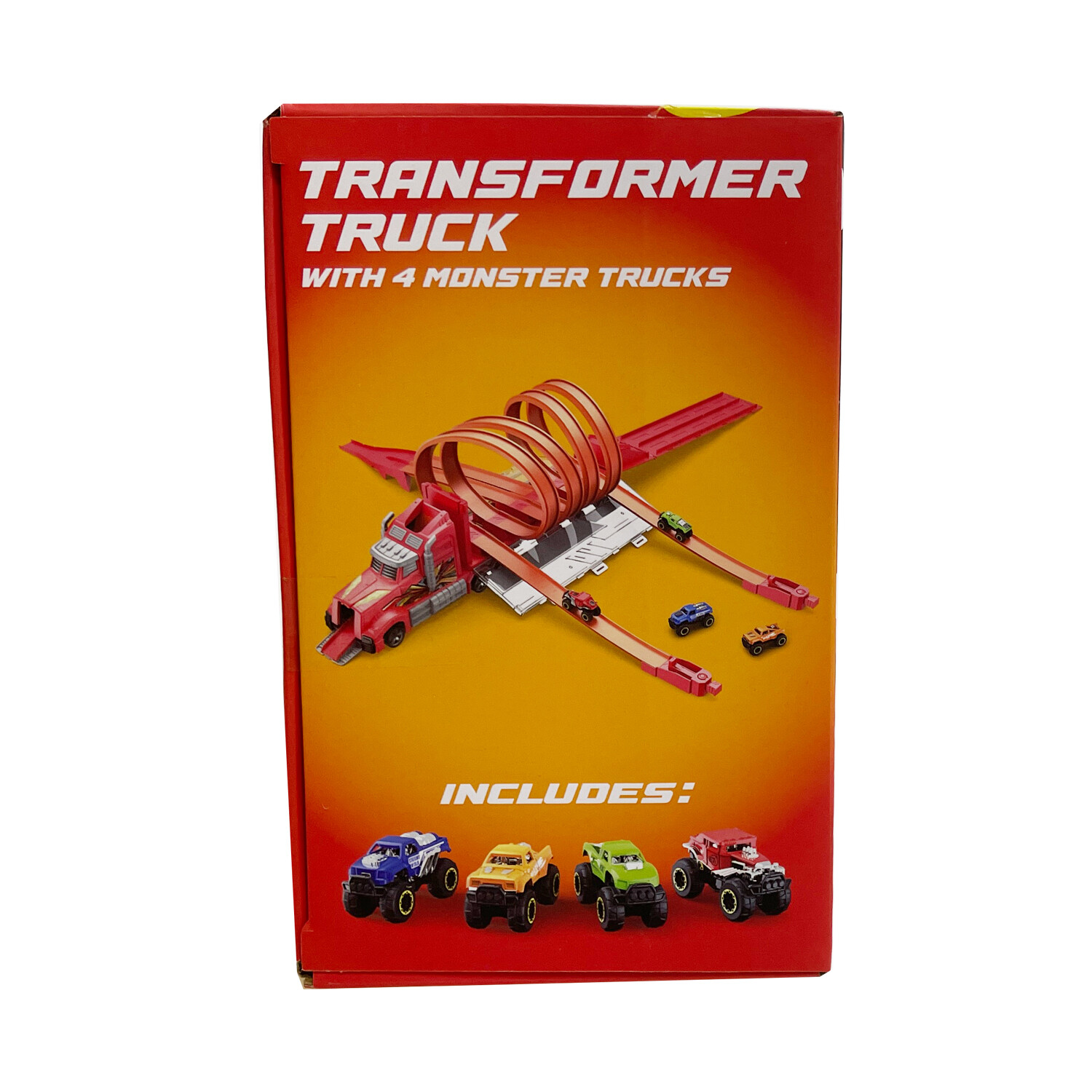 Large Transformer Truck - Red Image 3