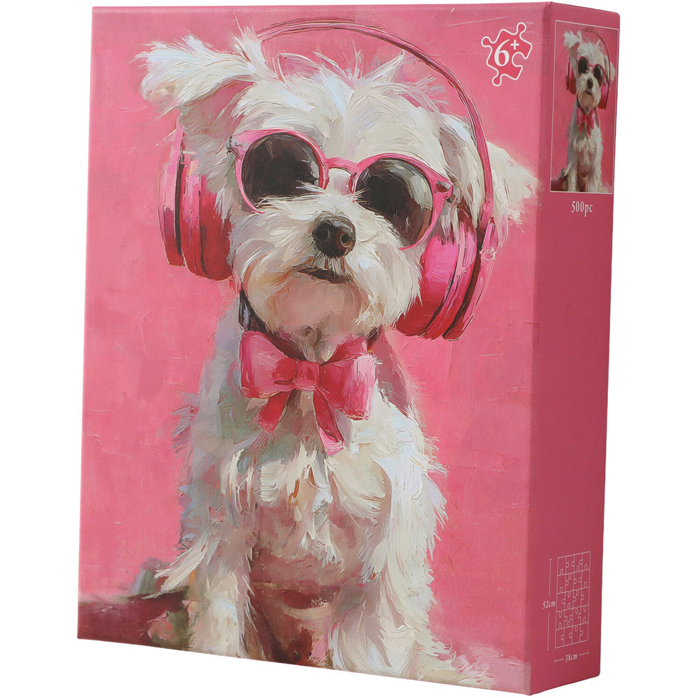500 Piece Funny Dog Puzzle Image 3