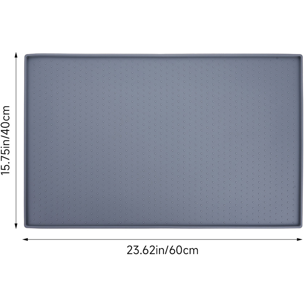 H&O Direct Waterproof Non Slip Silicone Pet Placemat 60 x 40cm Image 6