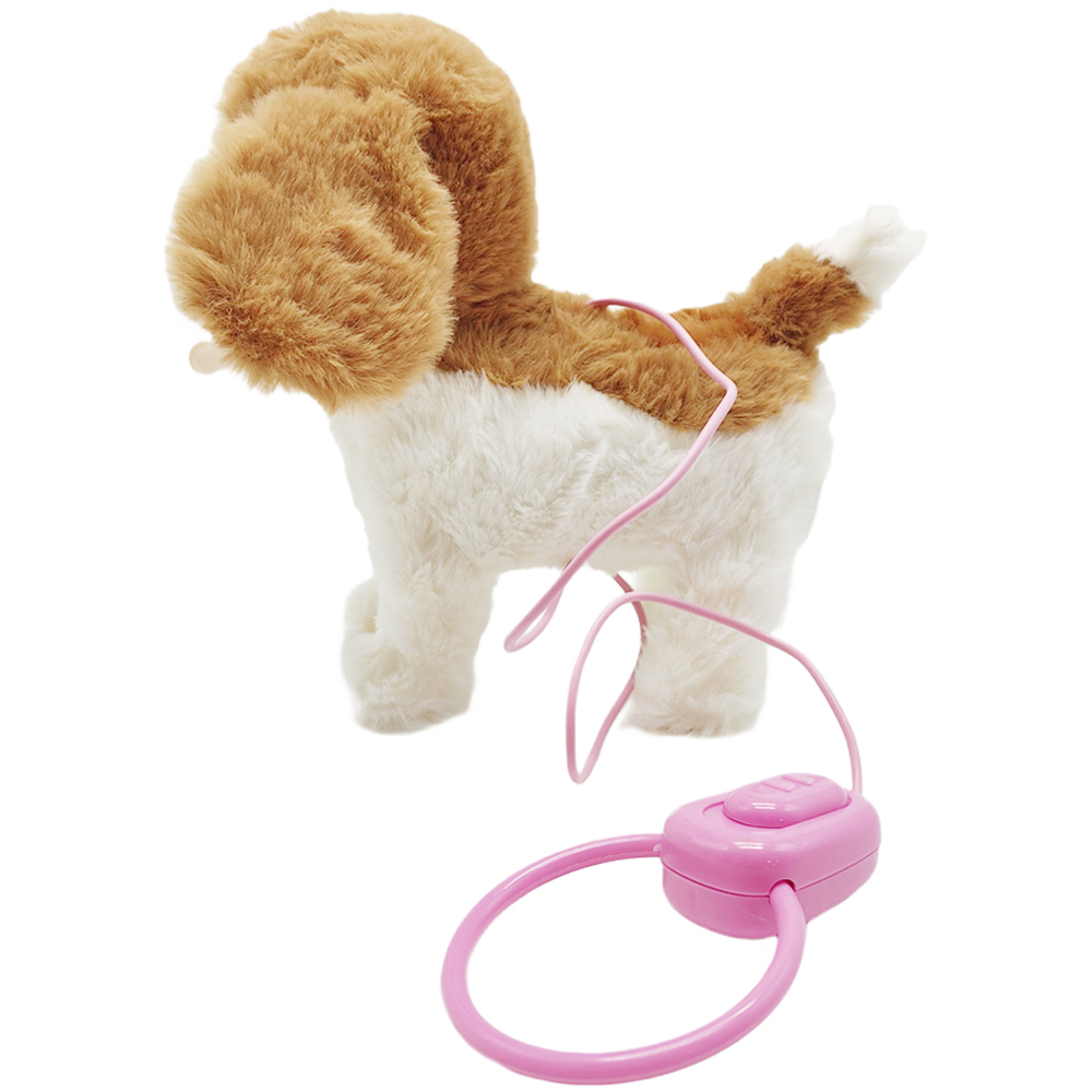 Pugs at Play Bosco Interactive Walking Dog Plush Soft Toy with Hand Control Lead Image 4