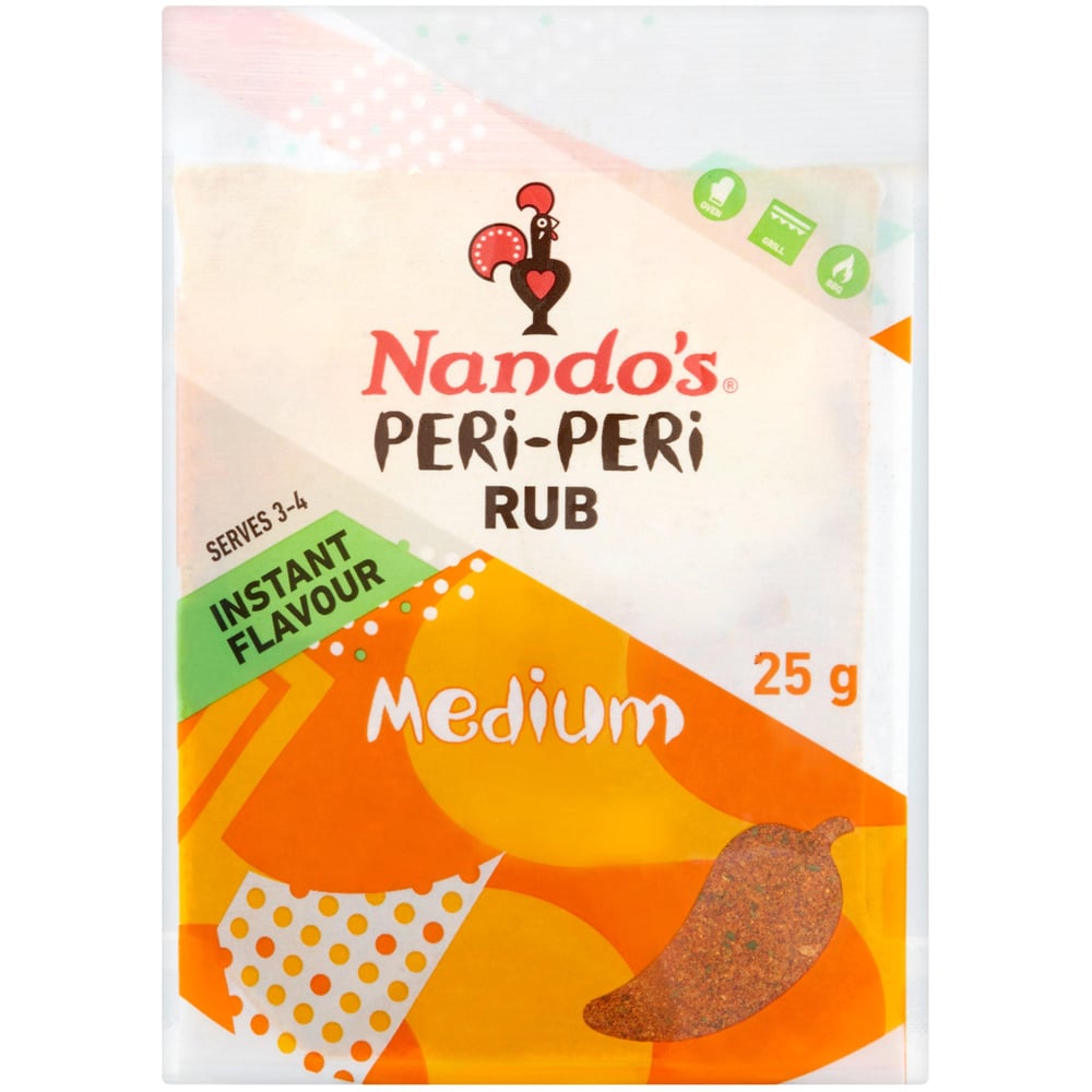 Nando's Medium Peri Peri Rub 25g Image