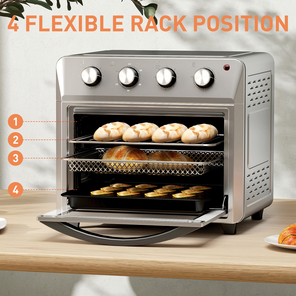 HOMCOM 800-203V70SR 24L Air Fryer Oven Image 5