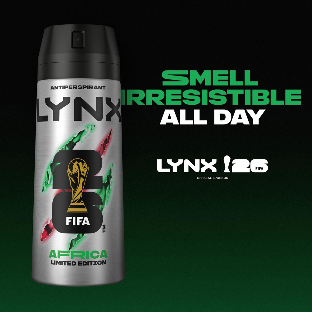 Lynx Africa 72H Sweat Protection Anti-Perspirant Aerosol Deodorant Spray 150ml 12 Pack Image 7