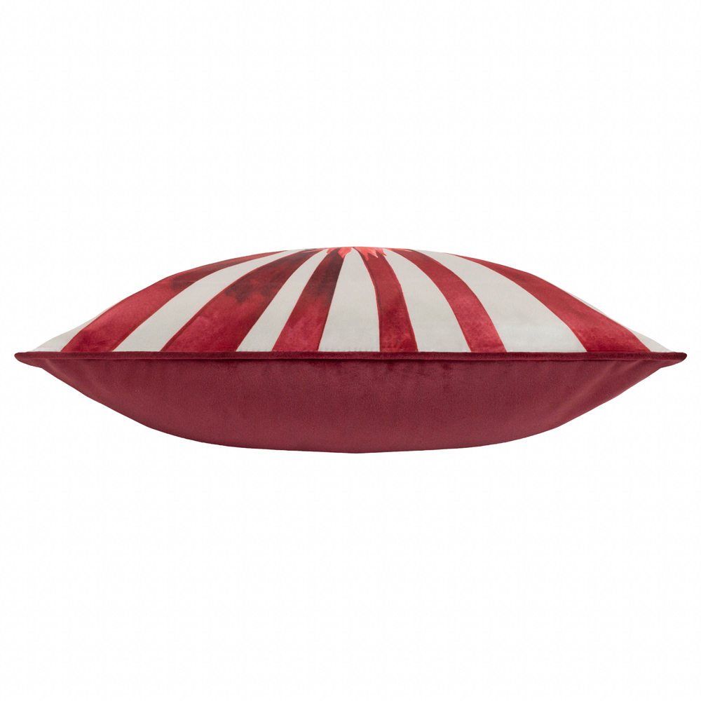Furn Amor Eterno Red Velvet Piped Cushion 45 x 45cm Image 4