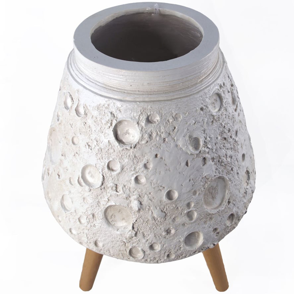 Botanik Lunar White Planter 62 x 40cm Image 3