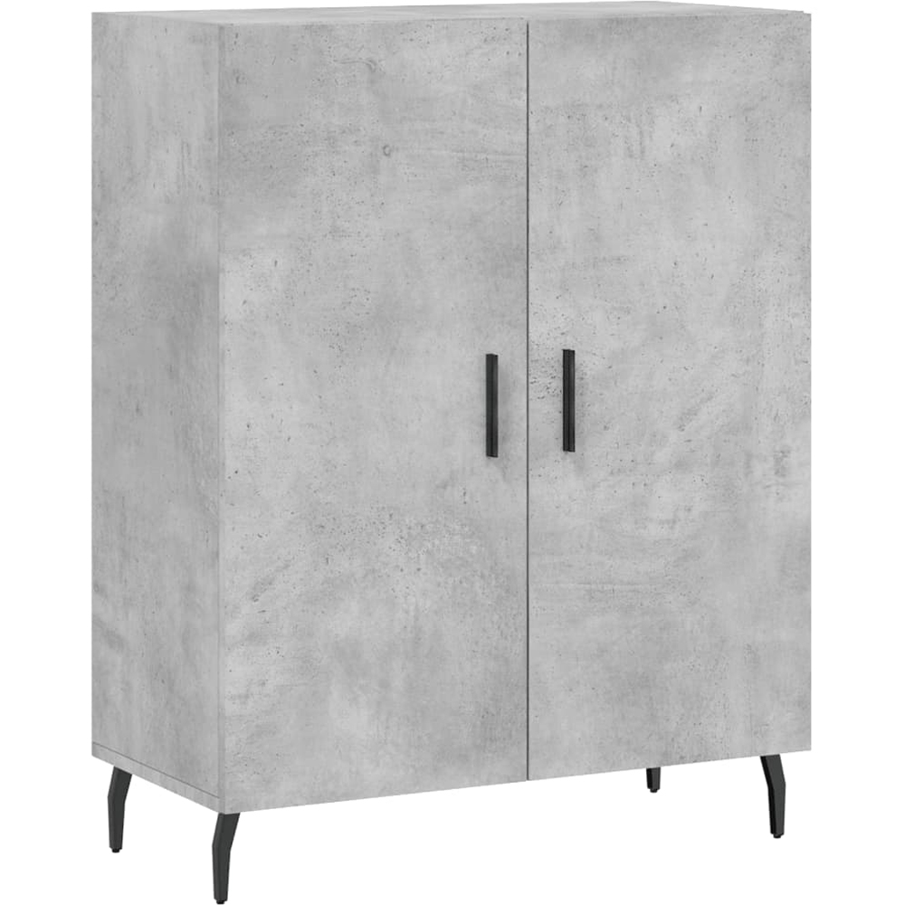 vidaXL 2 Drawer 2 Shelf Brown Highboard Image 5