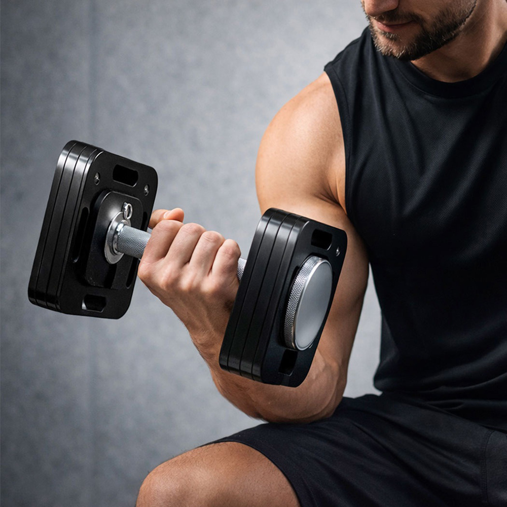 Traderight Centra 4-20kg Adjustable Dumbbell Set with Auto-Lock Image 3