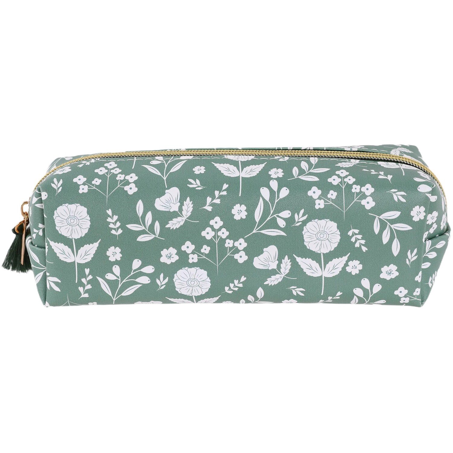 Modern Floral Pencil Case Image 3
