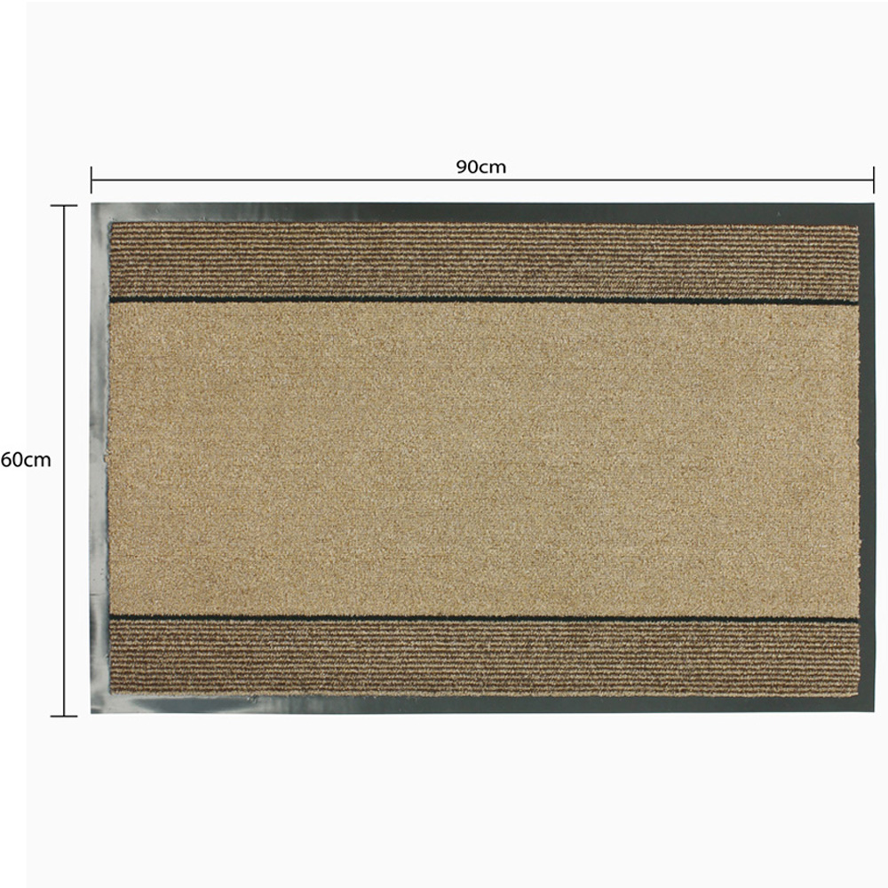 JVL Miracle Barrier Mat Beige 60 x 90cm Image 5