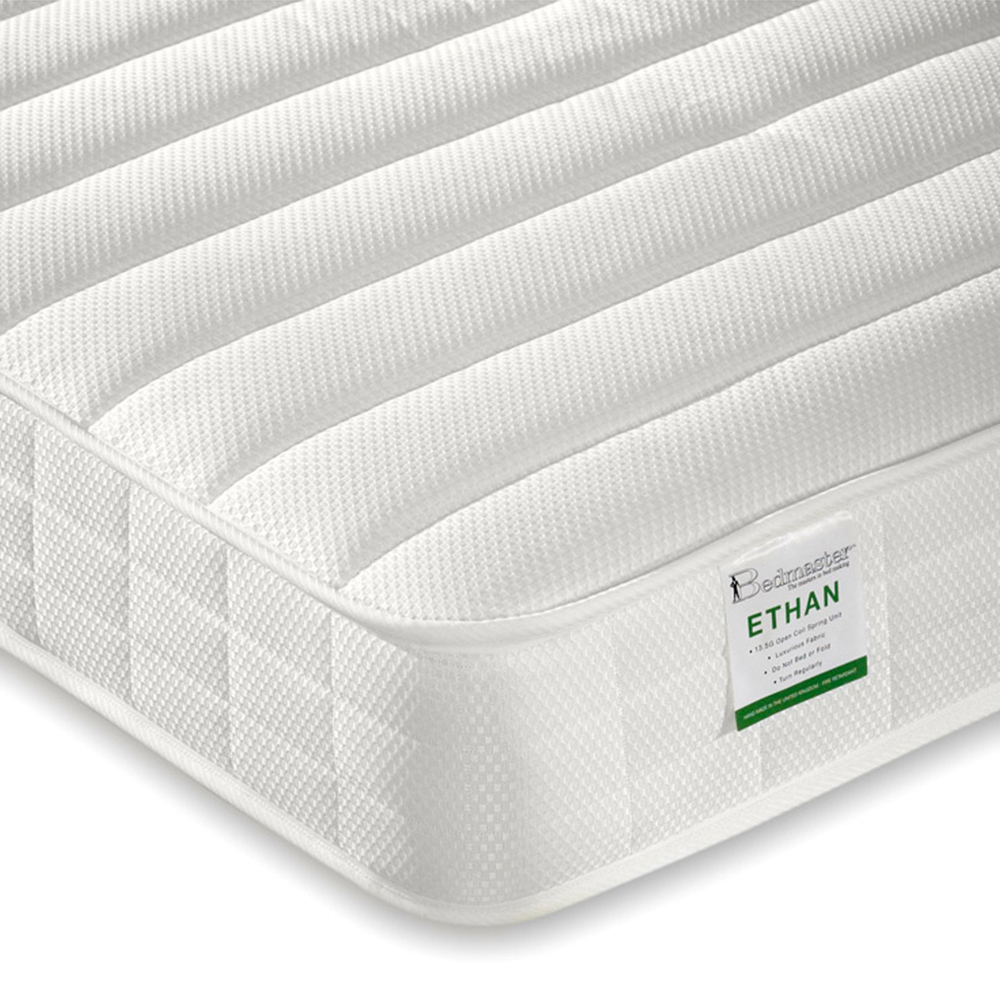 Bedmaster Oliver Triple Sleeper White Storage Bunk Bed with Spring Mattresses Image 3