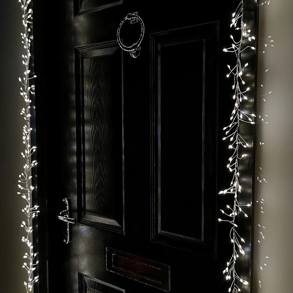Samuel Alexander 880 Warm White LED Christmas Door Lights Image 2