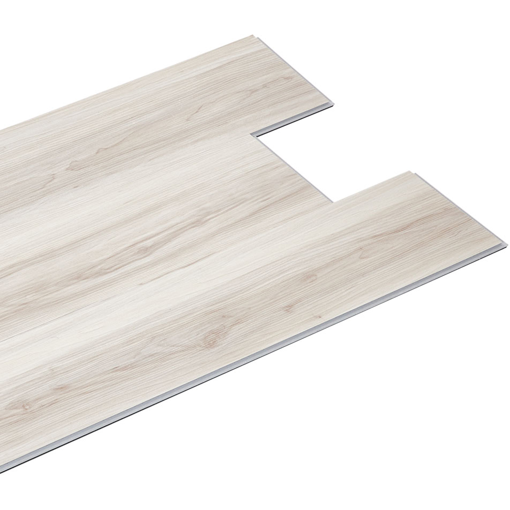 Living and Home Light Brown Wood Grain Rectangle PVC Flooring 20 Pack Image 4