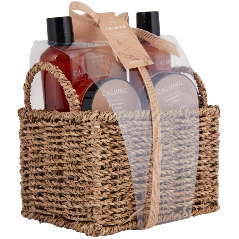 Calming Collection Pamper Basket Brown Image 3