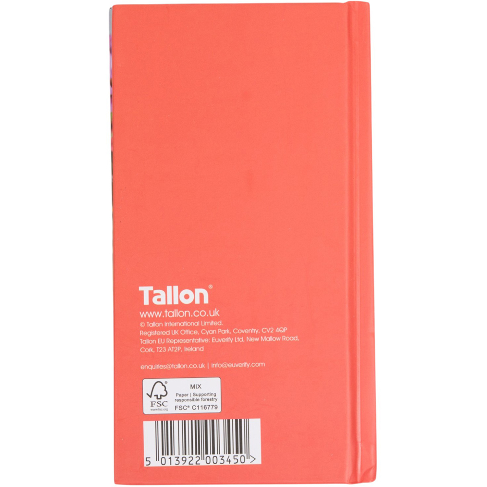 2027 Floral Slimline Pocket Diary Image 4