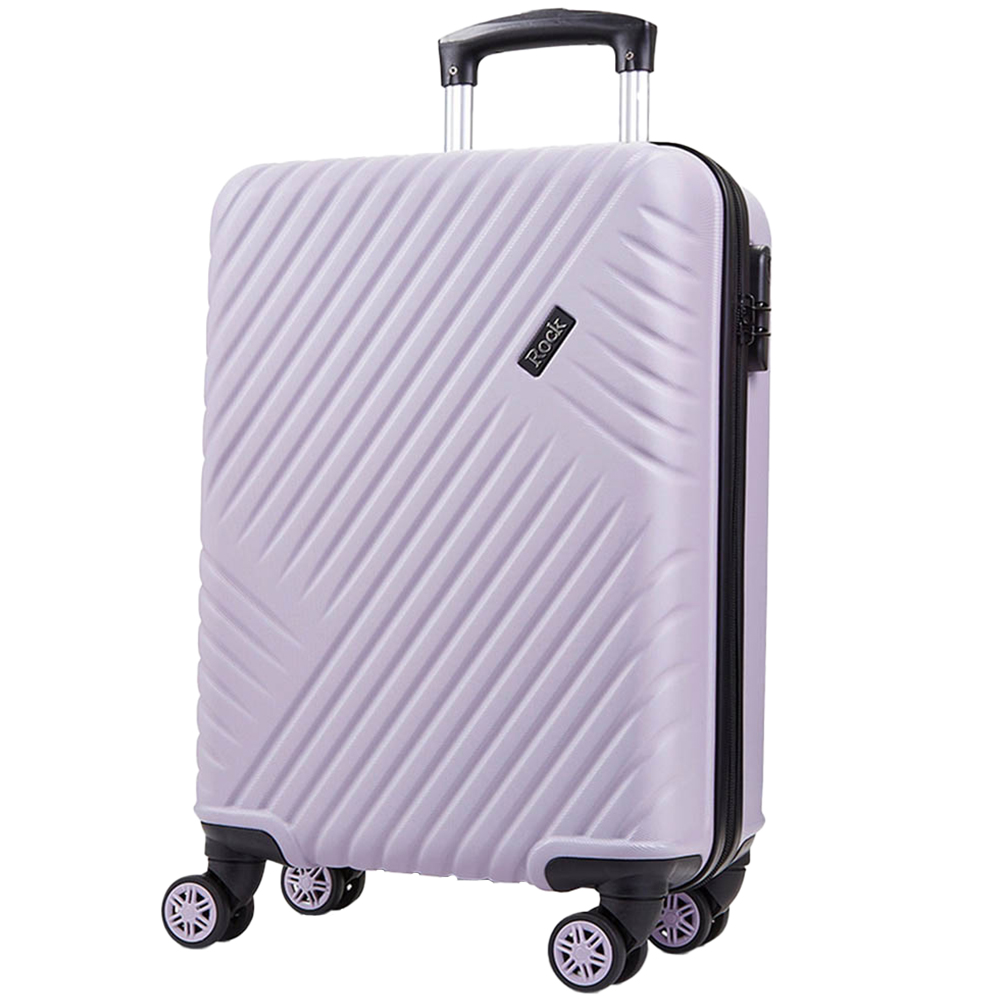 Rock Santiago Small Purple Hardshell Suitcase Image 1