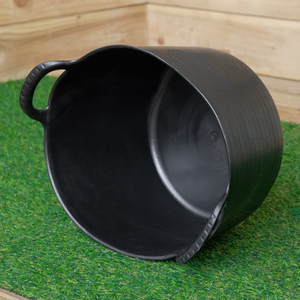 Samuel Alexander Black Flexi Plastic Bucket 15L Image 7