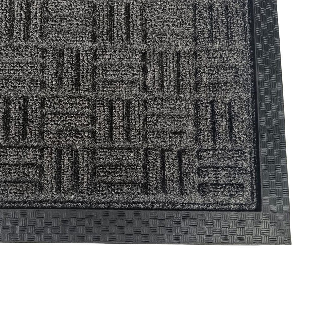 Doortex Ribmat Charcoal Entrance Mat 80 x 120cm Image 5