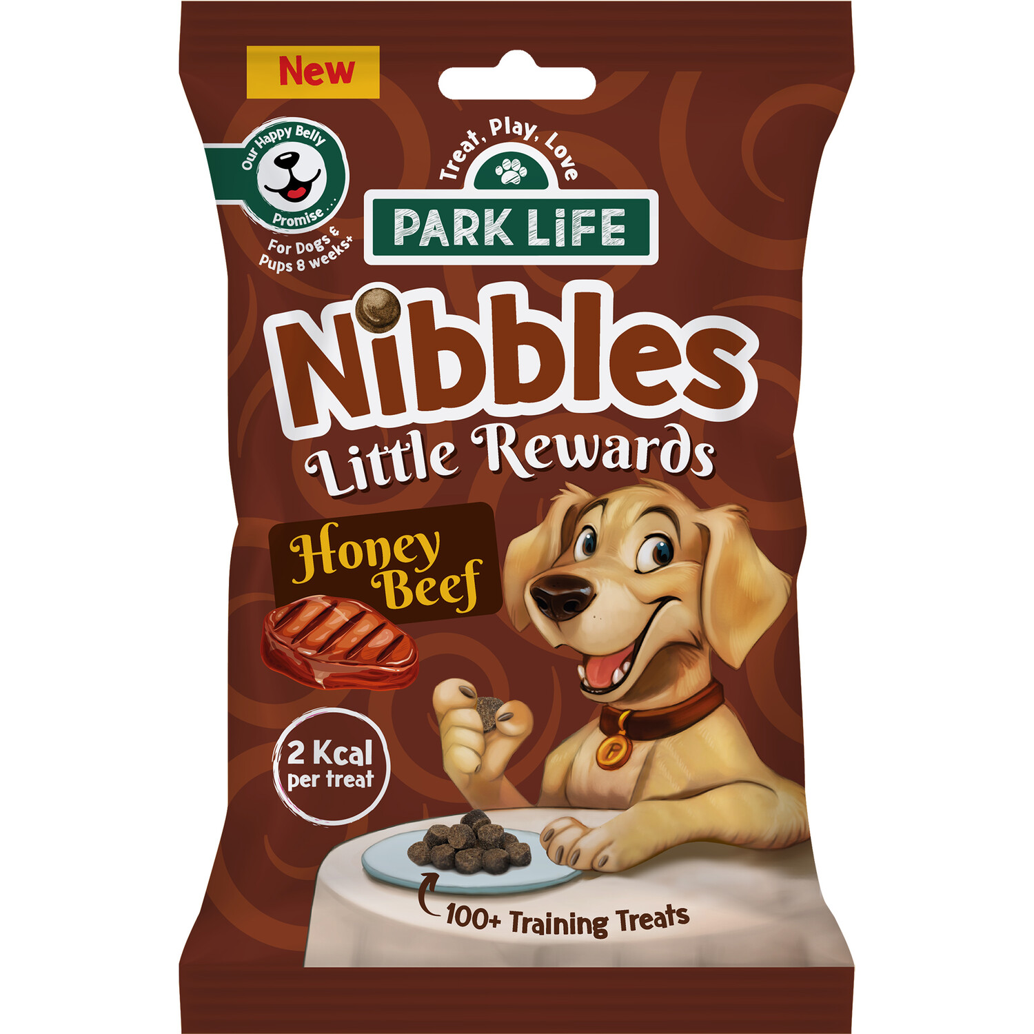 Park Life Nibbles 80g - Honey Beef Image