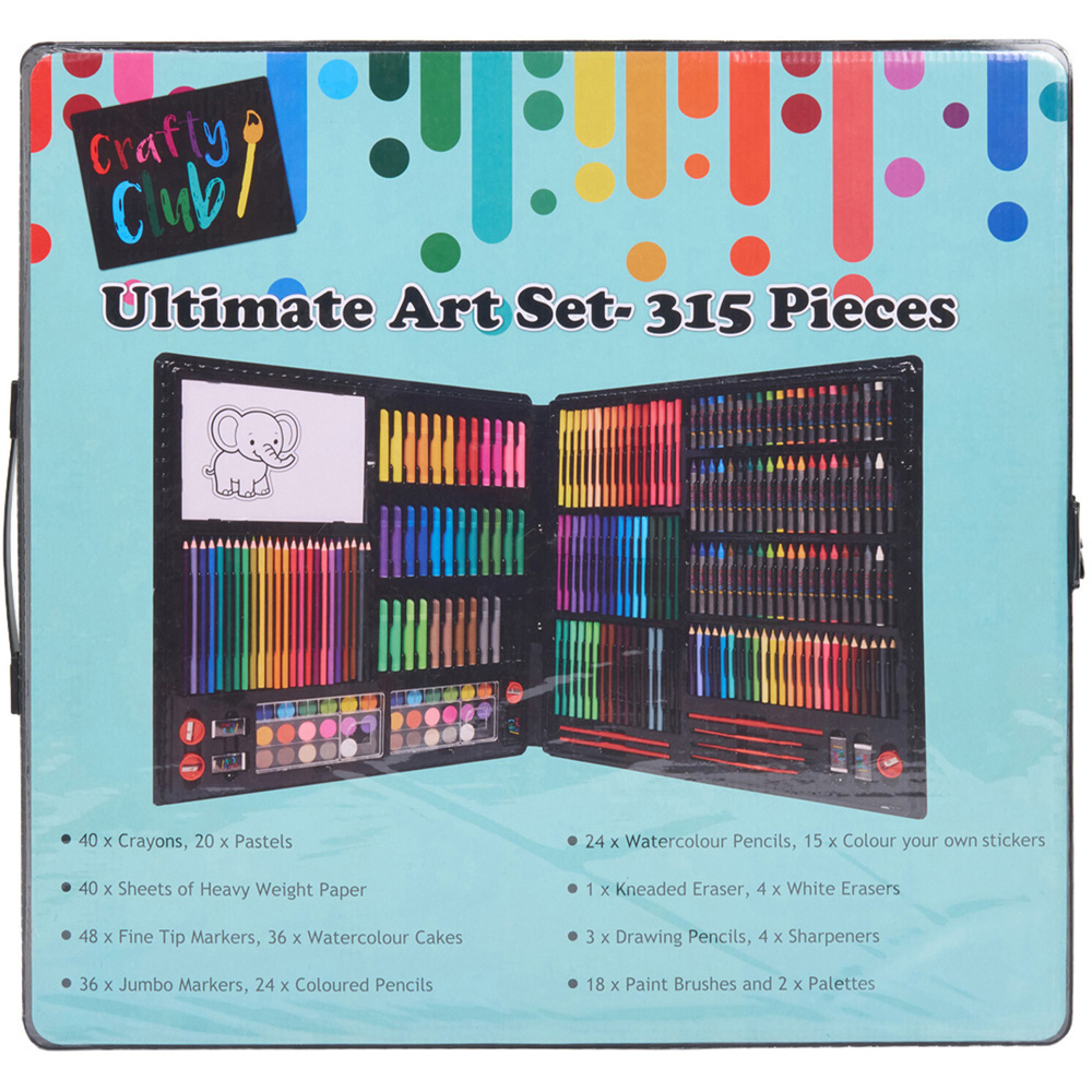 315 Piece Ultimate Art Set Image 1