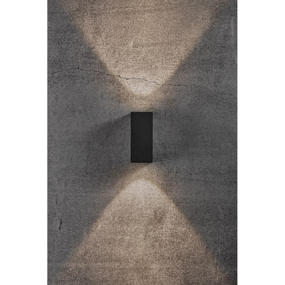 Nordlux Asbol Kubi Black Wall Light Image 7