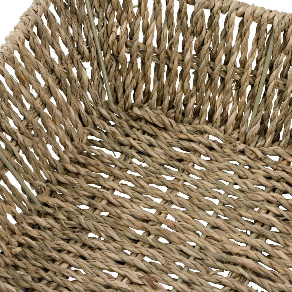 JVL Seagrass Square Tapered Tray 3 Pack Image 5