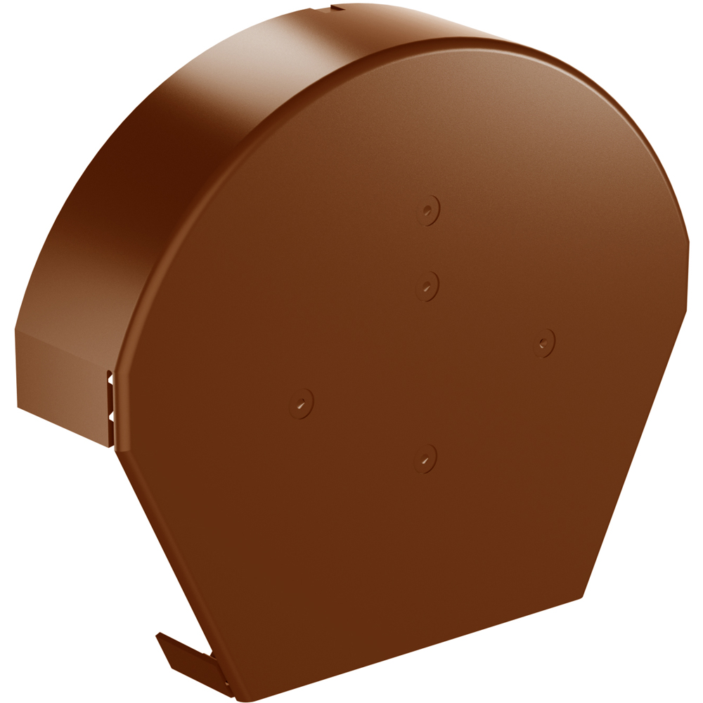 Coroverge Brown Half Round Ridge Cap Image