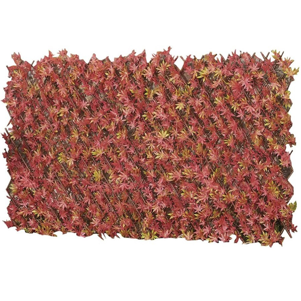 Garden Gear Red Acer Folding Hedge Trellis 1 x 2m Image 1