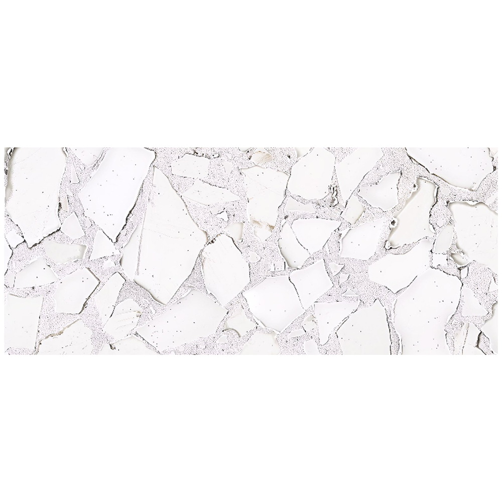 Warren Reed Designer Chunky White Quartz Effect Bathroom Splashback 25 x 60cm Image 2