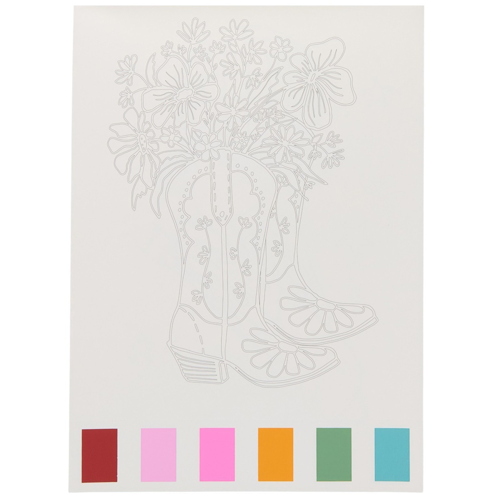 Cowgirl Watercolour Pad Image 6