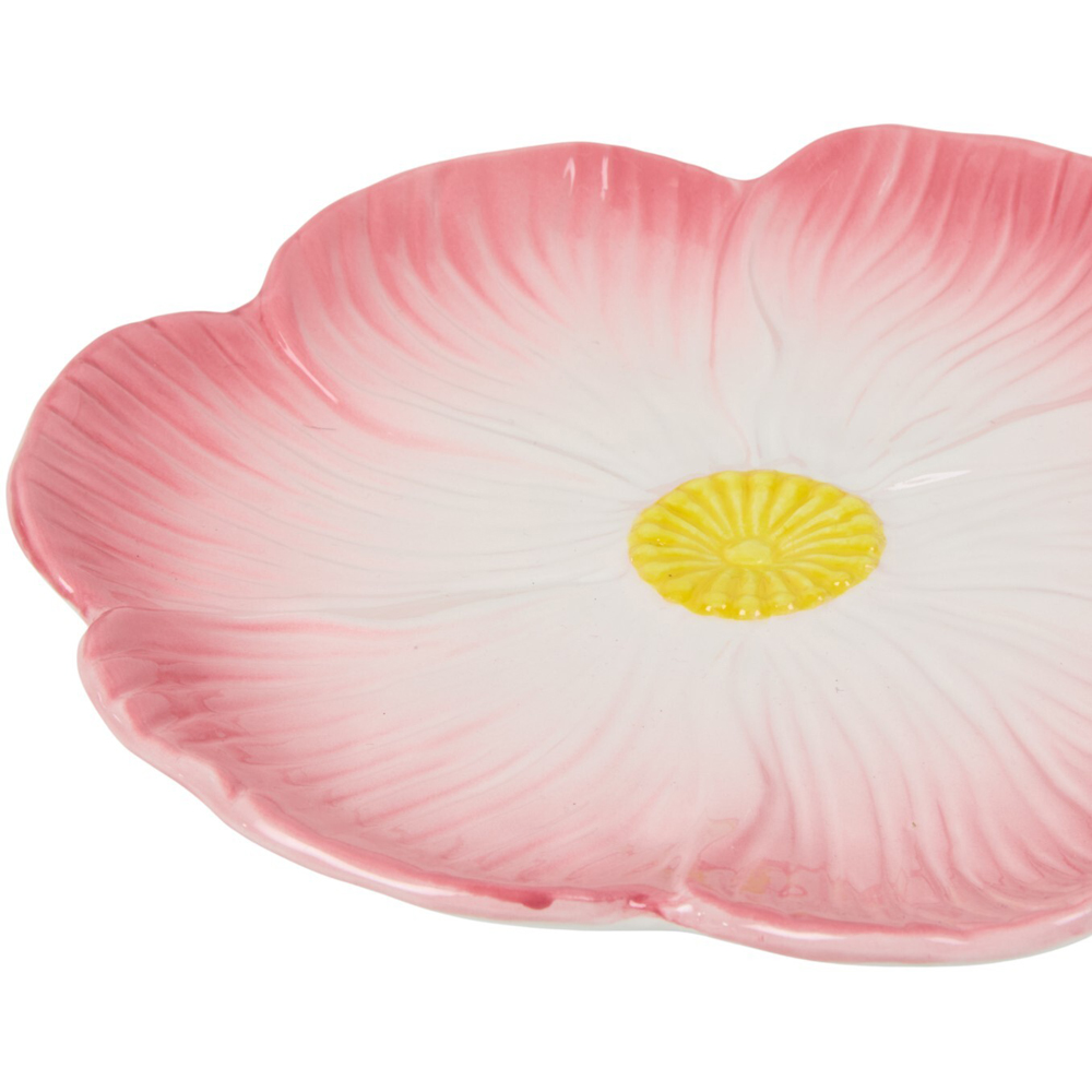 Large Flower Plate Image 7