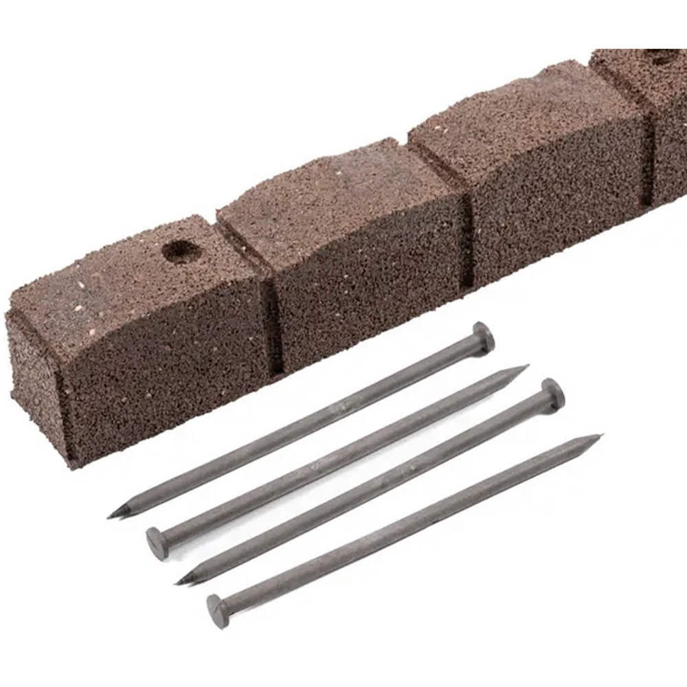 Oseasons Roman Stone Earth Eco Garden Border 4 Pack Image 4