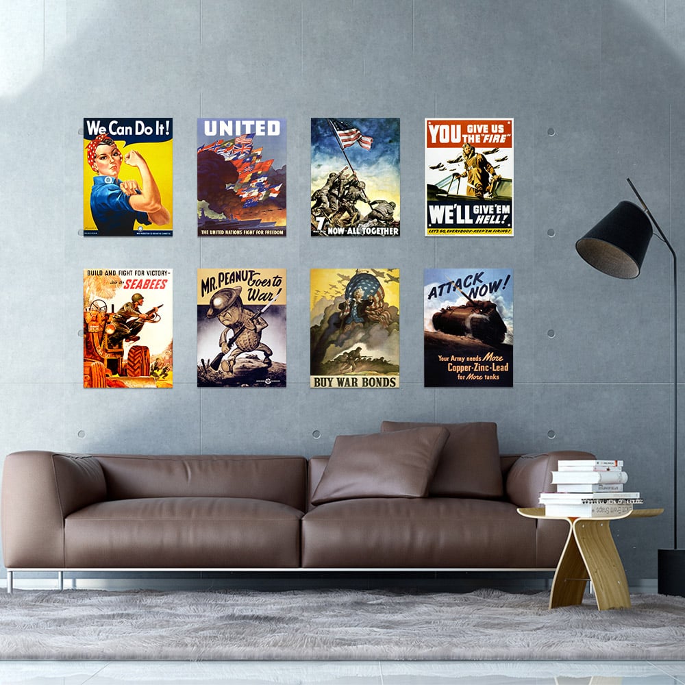 Artery8 Ten Commandments Wall Art Prints 30 x 41cm 8 Pack Image 2