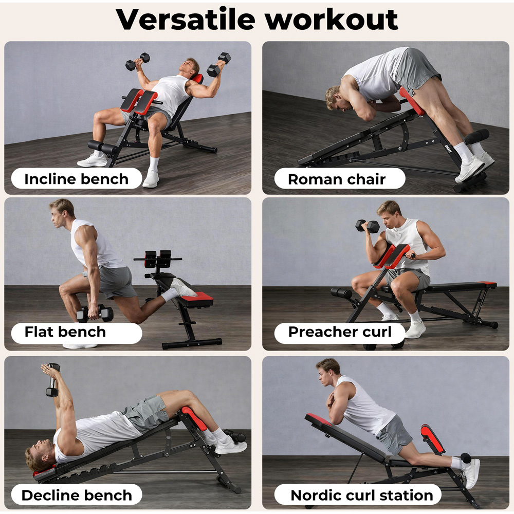 Spector Centra Black Adjustable Weight Bench 300kg Image 3