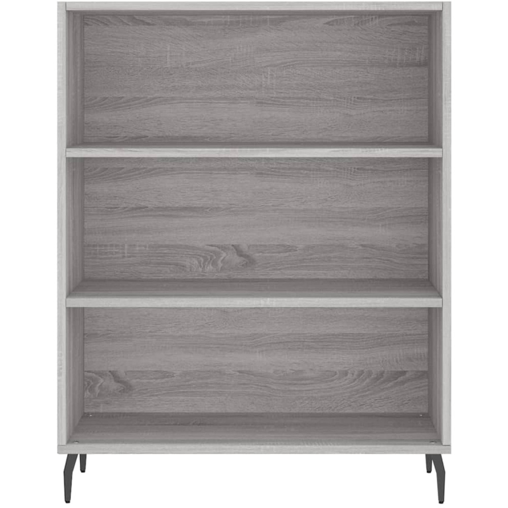 vidaXL 6 Shelf Grey Sonoma Highboard Image 5