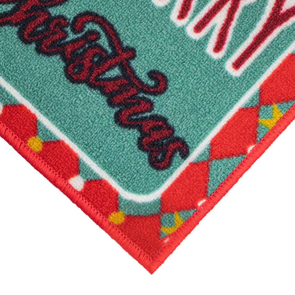 JVL Premium Christmas Nutcracker Nylon Pile Non Slip Indoor Mat 40 x 70cm Image 3