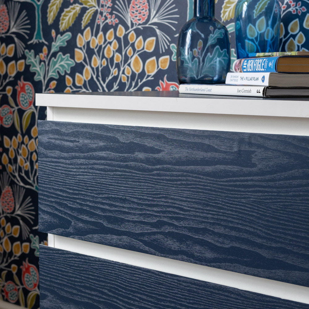 d-c-fix Wood Midnight Navy Sticky Back Plastic Vinyl Wrap Film 67.5cm x 5m Image 3