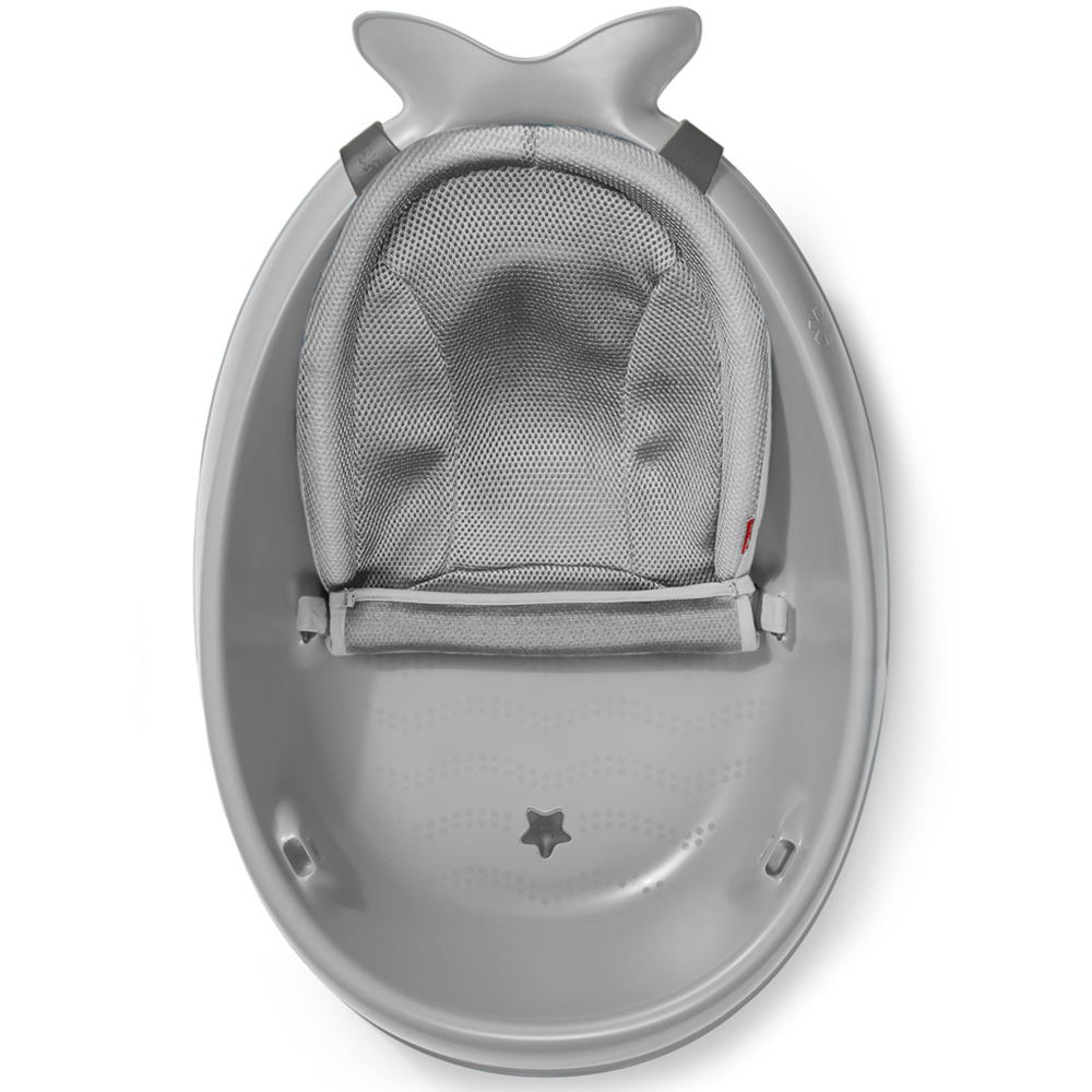 Skip Hop Grey Moby Smart Sling 3 Stage Bath Tub Image 2