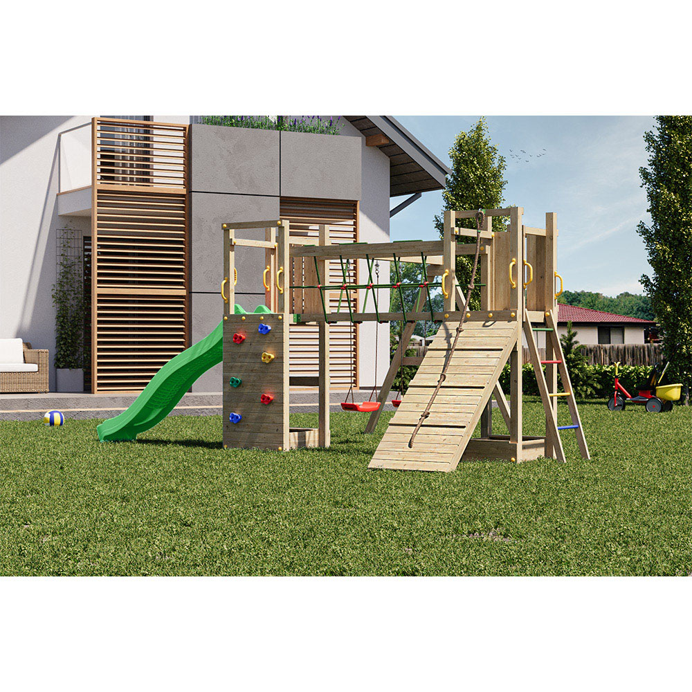 Shire Kids Maxi Fun Tower with Double Swing Image 3
