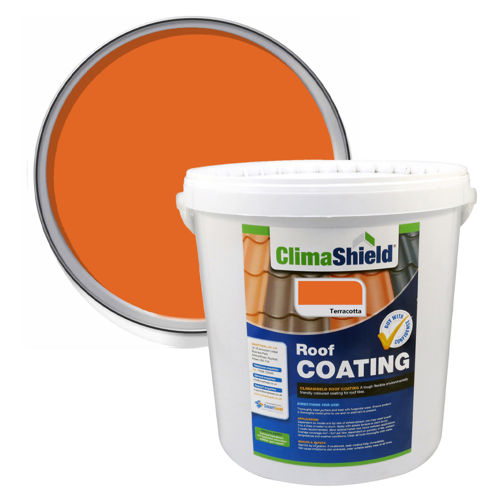 SmartSeal Climashield Terracotta Roof Coating 20L Image 1