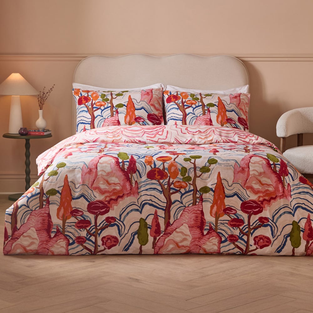 Furn King Size Terra Nova Printed Reversible Duvet Set Image 1