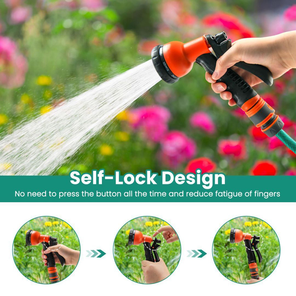 Costway 15m Wall Mounted Retractable Hose Reel Image 3