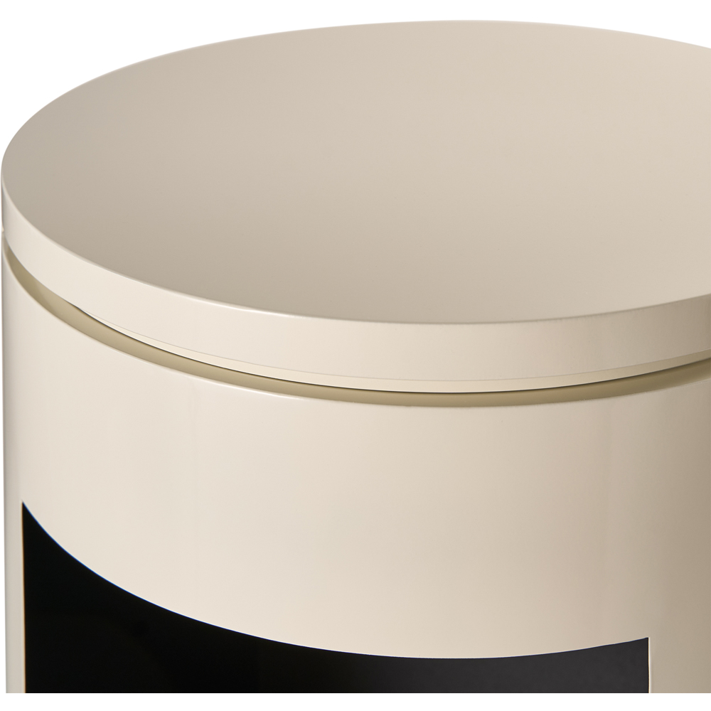 Sureflame Barilo Cream Bio Ethanol Stove with Log Storage 3000W Image 4