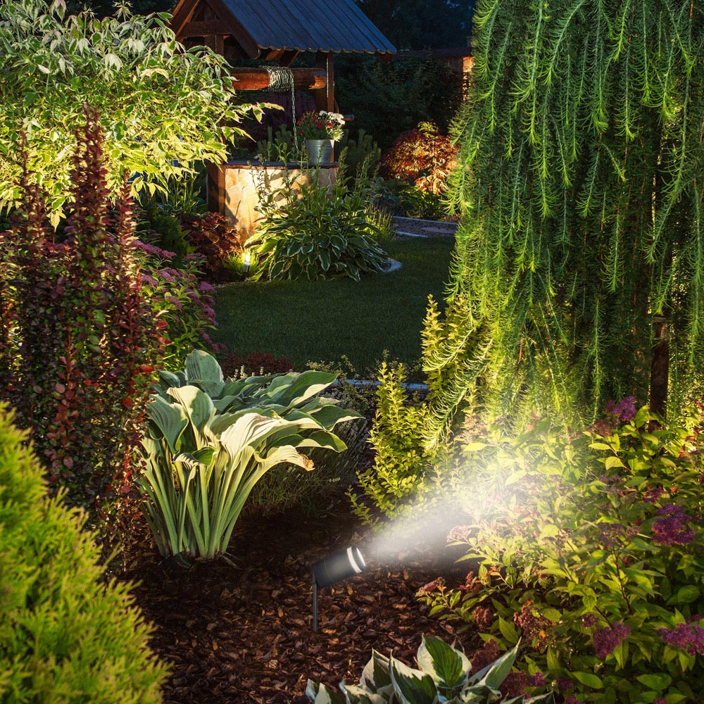 4lite Marinus 2 Pack LED Stainless Steel Garden Spike Light Image 3