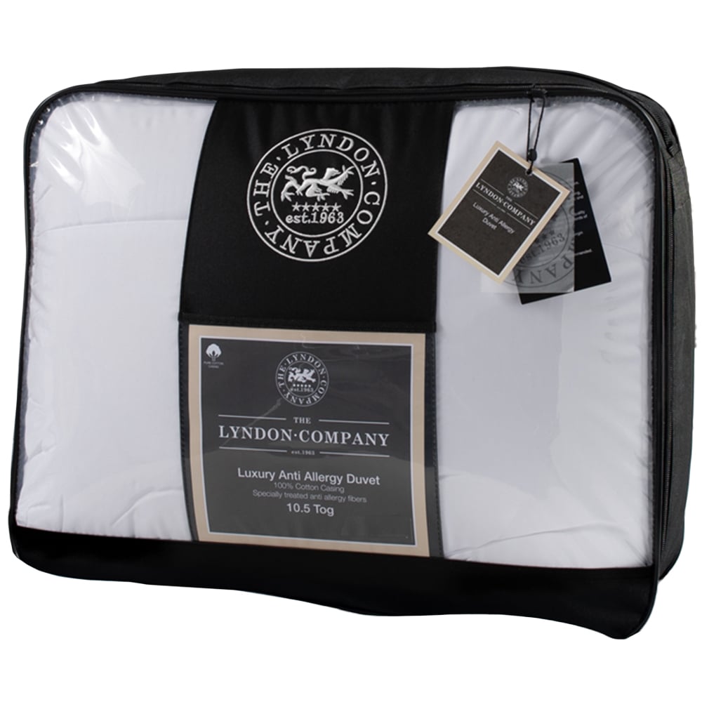 The Lyndon Company Single Anti Allergy Duvet 10.5Tog Image 1