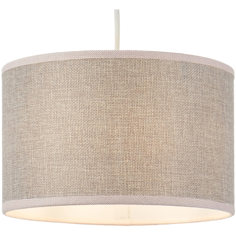 Textured Shade Grey 16cm 25cm Image 4